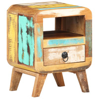 Thumbnail for Nachttisch 30x30x41 cm Recyceltes Massivholz