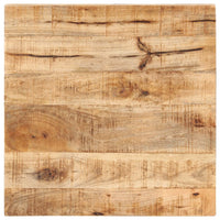 Thumbnail for Bartisch Quadratisch 50x50x110 cm Raues Mangoholz