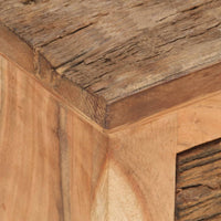 Thumbnail for Sideboard 60x33x75 cm Akazie und Recyceltes Massivholz