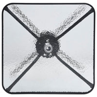 Thumbnail for Gartentisch Schwarz 70x70x70 cm Stahl