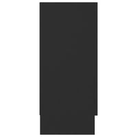 Thumbnail for Sideboard Schwarz 120x30,5x70 cm Holzwerkstoff