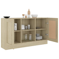 Thumbnail for Sideboard Sonoma-Eiche 120x30,5x70 cm Holzwerkstoff