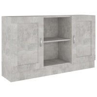 Thumbnail for Sideboard Betongrau 120x30,5x70 cm Holzwerkstoff