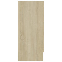 Thumbnail for Vitrinenschrank Sonoma-Eiche 120x30,5x70 cm Holzwerkstoff