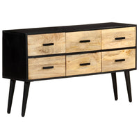 Thumbnail for Sideboard 110x33x64 cm Massivholz Mango