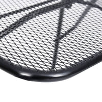 Thumbnail for Balkontisch Schwarz 60x40 cm Stahl