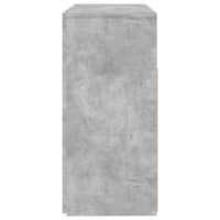 Thumbnail for Sideboard mit LED-Leuchten Betongrau 80x35x75 cm
