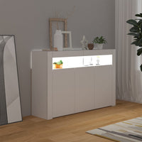 Thumbnail for Sideboard mit LED-Leuchten Weiß 115,5x30x75 cm