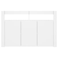Thumbnail for Sideboard mit LED-Leuchten Weiß 115,5x30x75 cm
