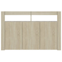 Thumbnail for Sideboard mit LED-Leuchten Sonoma-Eiche 115,5x30x75 cm