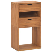 Thumbnail for Beistellschrank 40x30x76 cm Teak Massivholz