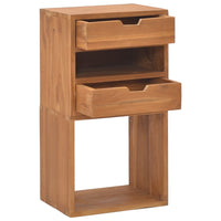 Thumbnail for Beistellschrank 40x30x76 cm Teak Massivholz
