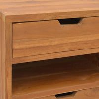 Thumbnail for Beistellschrank 40x30x76 cm Teak Massivholz