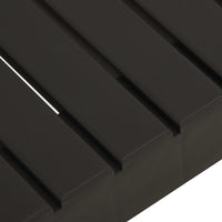 Thumbnail for Lounge-Gartentisch Kunststoff Grau