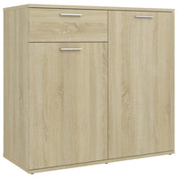 Thumbnail for Sideboard Sonoma-Eiche 80x36x75 cm Holzwerkstoff