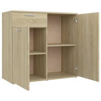 Thumbnail for Sideboard Sonoma-Eiche 80x36x75 cm Holzwerkstoff