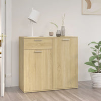 Thumbnail for Sideboard Sonoma-Eiche 80x36x75 cm Holzwerkstoff