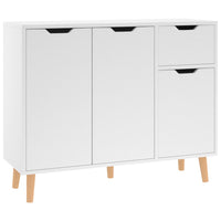 Thumbnail for Sideboard Weiß 90x30x72 cm Holzwerkstoff
