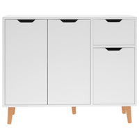 Thumbnail for Sideboard Weiß 90x30x72 cm Holzwerkstoff