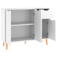 Thumbnail for Sideboard Weiß 90x30x72 cm Holzwerkstoff