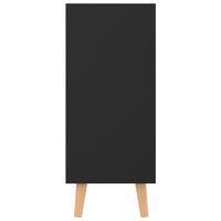Thumbnail for Sideboard Schwarz 90x30x72 cm Holzwerkstoff