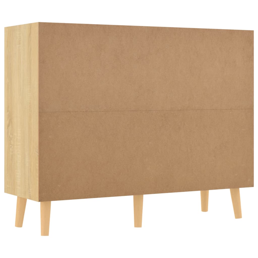 Sideboard Sonoma-Eiche 90x30x72 cm Holzwerkstoff