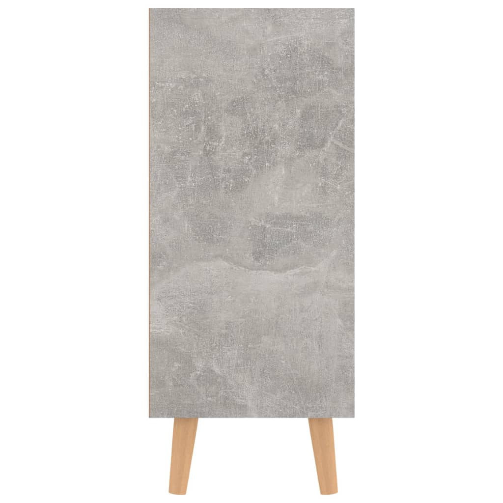 Sideboard Betongrau 90x30x72 cm Holzwerkstoff