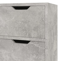 Thumbnail for Sideboard Betongrau 90x30x72 cm Holzwerkstoff