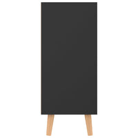 Thumbnail for Sideboard Hochglanz-Schwarz 90x30x72 cm Holzwerkstoff