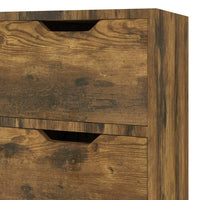 Thumbnail for Sideboard Räuchereiche 90x30x72 cm Holzwerkstoff