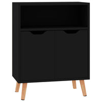 Thumbnail for Sideboard Schwarz 60x30x72 cm Holzwerkstoff