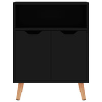 Thumbnail for Sideboard Schwarz 60x30x72 cm Holzwerkstoff