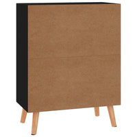 Thumbnail for Sideboard Schwarz 60x30x72 cm Holzwerkstoff