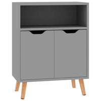Thumbnail for Sideboard Grau 60x30x72 cm Holzwerkstoff