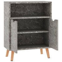 Thumbnail for Sideboard Betongrau 60x30x72 cm Holzwerkstoff