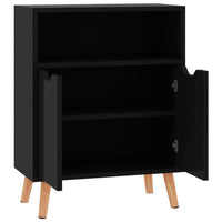 Thumbnail for Sideboard Hochglanz-Schwarz 60x30x72 cm Holzwerkstoff
