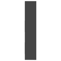 Thumbnail for Bücherregal Grau 40x35x180 cm Holzwerkstoff