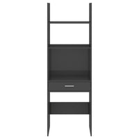 Thumbnail for Bücherregal Hochglanz-Grau 60x35x180 cm Holzwerkstoff