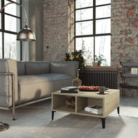 Thumbnail for Couchtisch Sonoma-Eiche 60x60x30 cm Holzwerkstoff