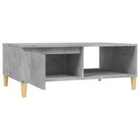 Thumbnail for Couchtisch Betongrau 90x60x35 cm Holzwerkstoff