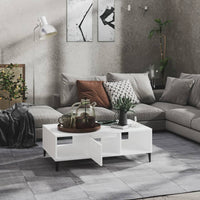 Thumbnail for Couchtisch Weiß 103,5x60x35 cm Holzwerkstoff