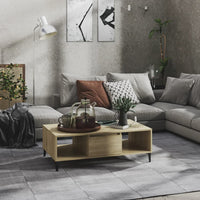 Thumbnail for Couchtisch Sonoma-Eiche 103,5x60x35 cm Holzwerkstoff