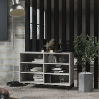 Thumbnail for Sideboard Betongrau 103,5x35x70 cm Holzwerkstoff
