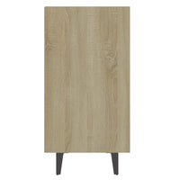 Thumbnail for Sideboard Weiß und Sonoma-Eiche 103,5x35x70 cm Holzwerkstoff