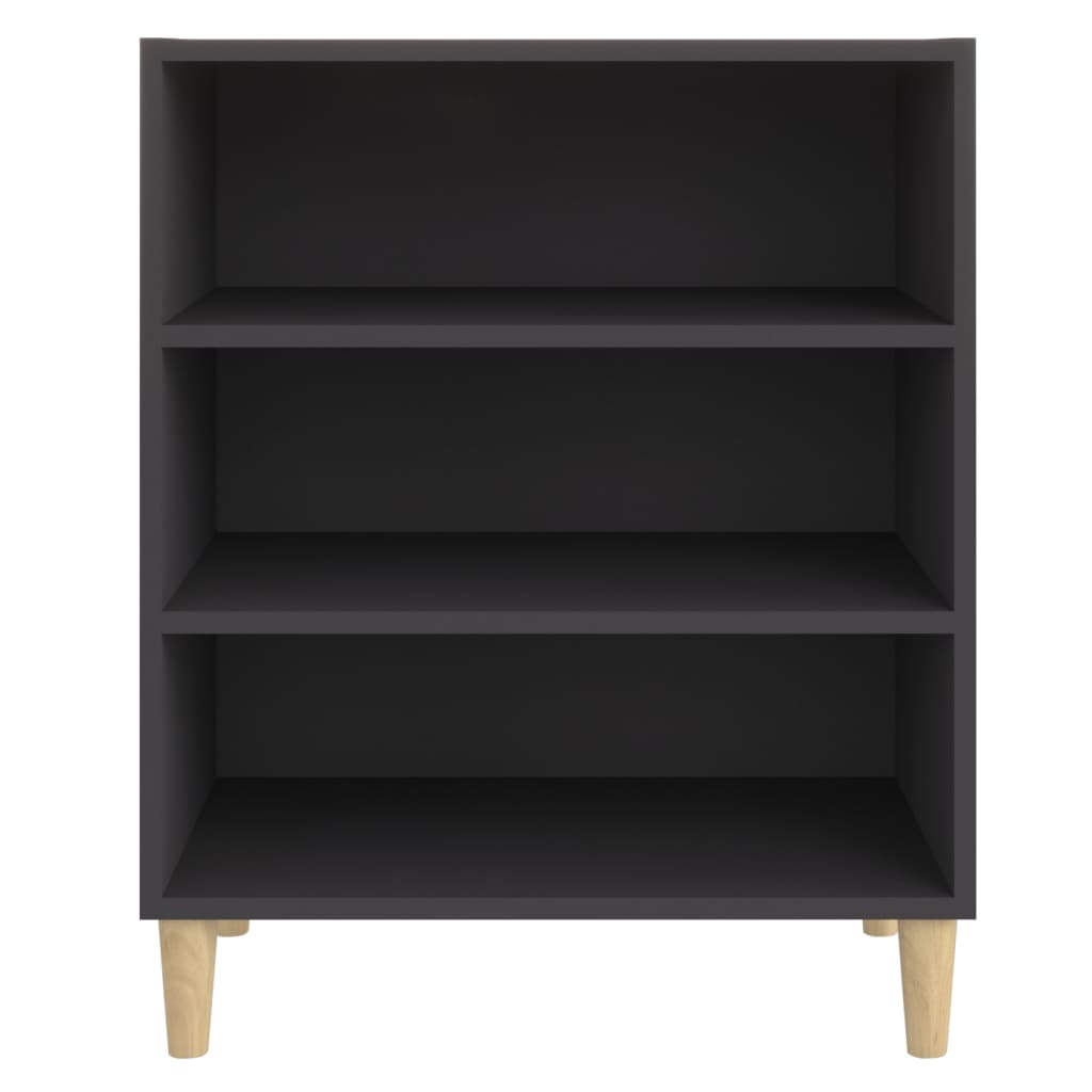 Sideboard Grau 57x35x70 cm Holzwerkstoff