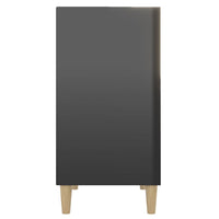 Thumbnail for Sideboard Hochglanz-Schwarz 57x35x70 cm Holzwerkstoff