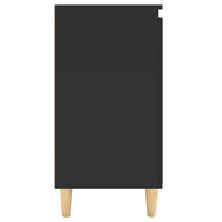 Thumbnail for Sideboard mit Massivholz-Beinen Schwarz 60x35x70 cm