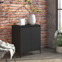 Thumbnail for Sideboard Schwarz 60x35x70 cm Holzwerkstoff