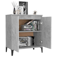 Thumbnail for Sideboard Betongrau 60x35x70 cm Holzwerkstoff