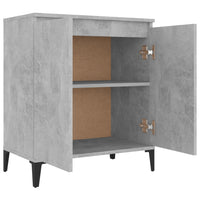 Thumbnail for Sideboard Betongrau 60x35x70 cm Holzwerkstoff